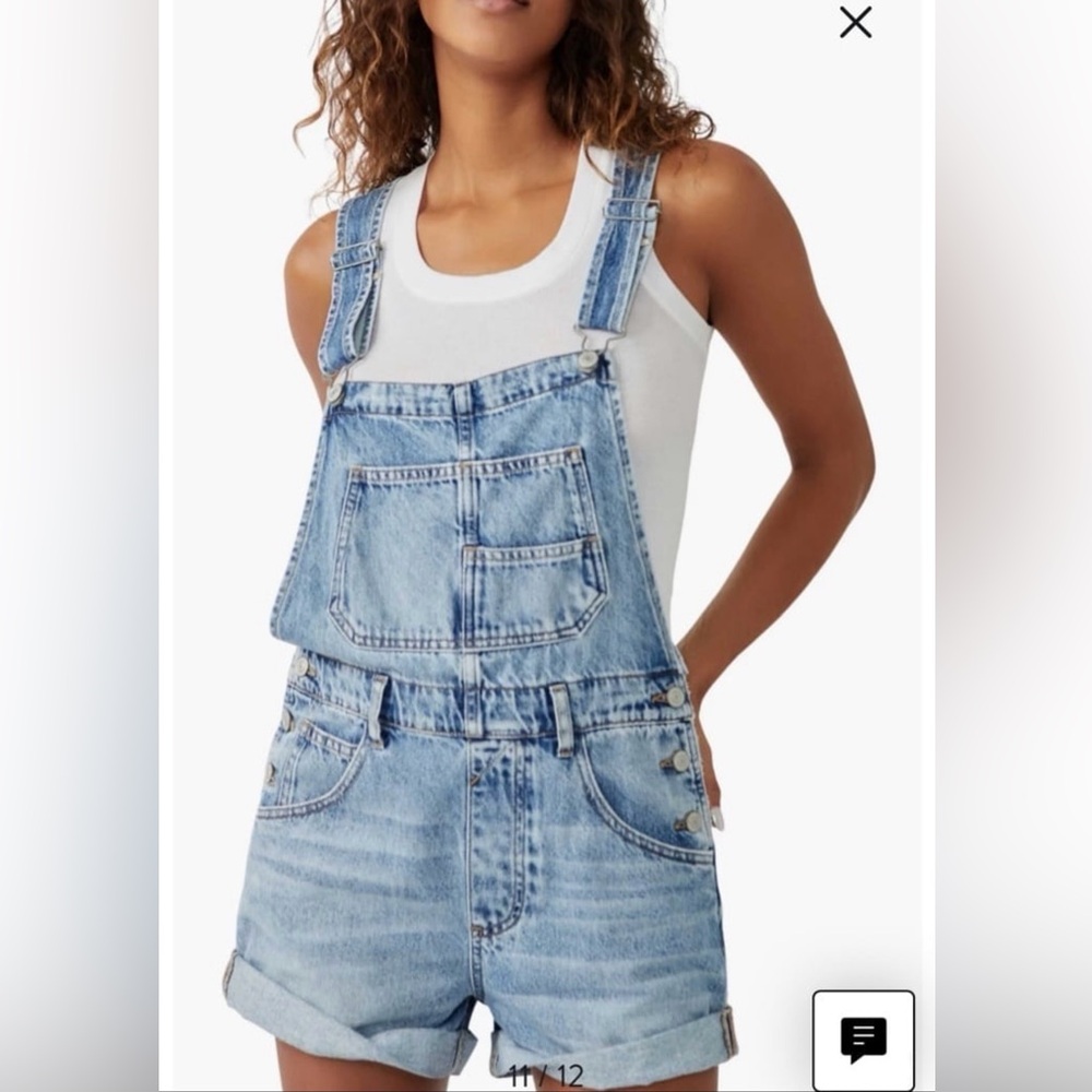 We the Free People Ziggy Shortalls